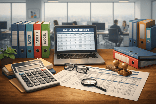 قراءة ارقام الميزانية العمومية